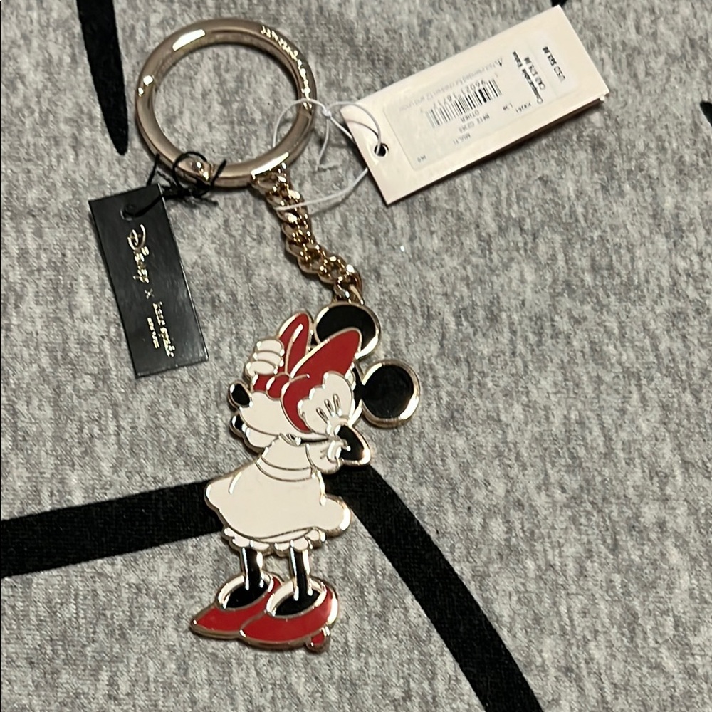Kate Spade Disney Minnie Mouse Keychain